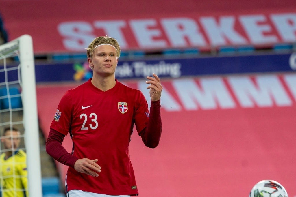 Erling Haaland dẫn đầu danh sách “dội bom” ở UEFA Nations League 2020/2021